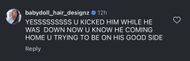 Comments under The Neighborhood Talk's post as Gina Huynh posts "FreeDiddy." (Image via Instagram/@theneighborhoodtalk)